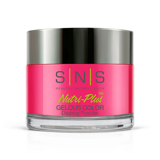 SNS Gelous Dipping Powder, BOS16, Power Pink, 1.5oz OK0521VD