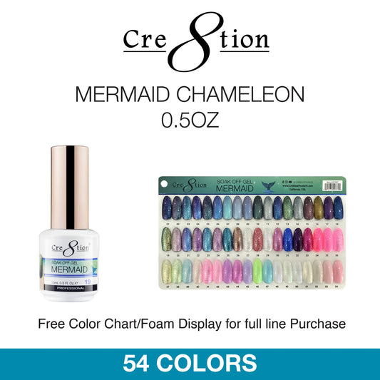 Cre8tion 0.5oz GEL Mermaid Collection 000