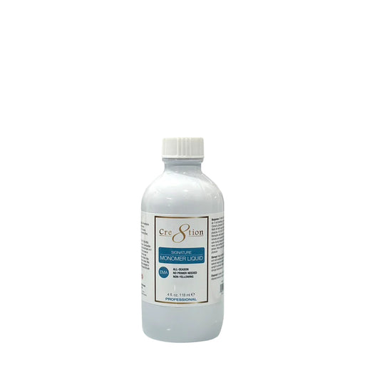 Cre8tion SIGNATURE Monomer Liquid (EMA - No MMA), 4oz, 01775