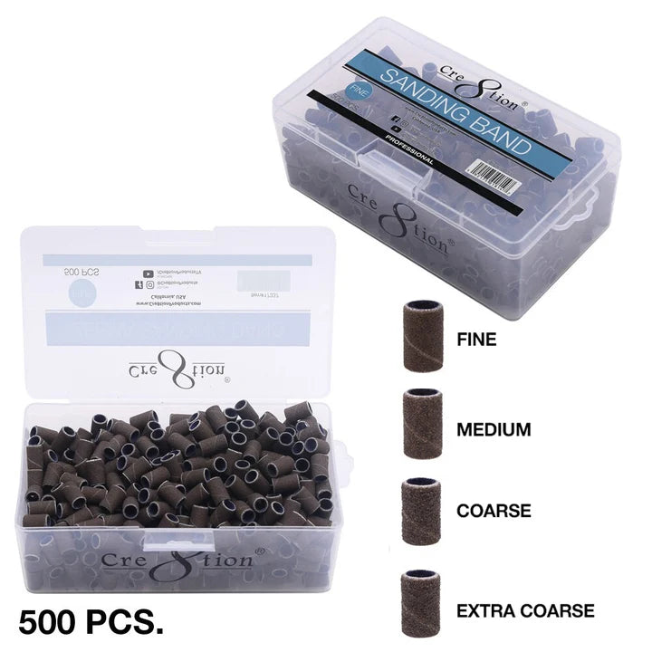 Cre8tion Sanding Band - FINE, V1 (Pk: 500 pcs/box, 72 boxes/case)
