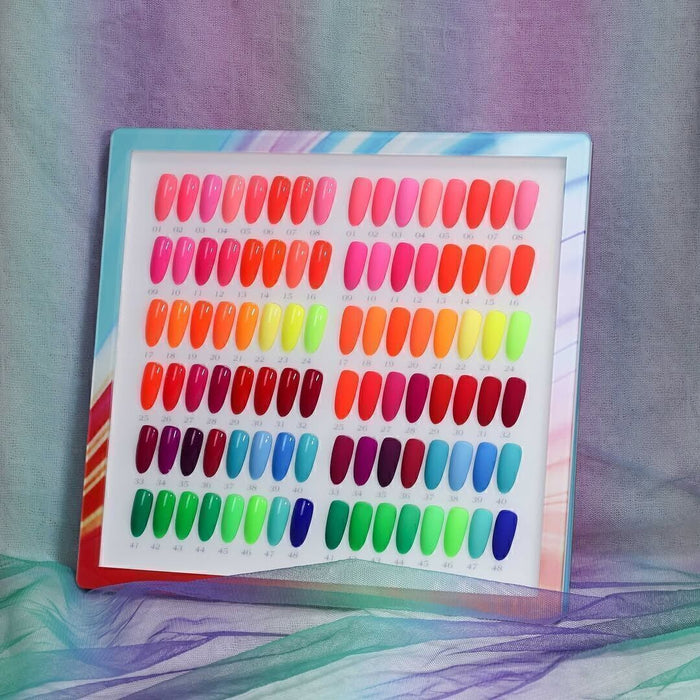 Billionaire 0.5oz Neon Summer Gel (48 Colors) Collection Full Line