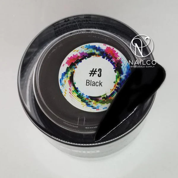 NotPolish Acrylic/Dipping Powder, OM Collection, Black, 2oz