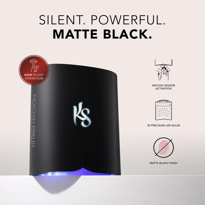 Kiara Sky Beyond Pro Recharcheable LED Lamp Version III, Black (Pk: 8pcs/case)