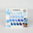 Chance Counter Display Color Chart (18 Colors) - BLUE GRACE (BG) Collection