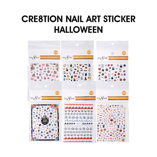 Cre8tion Nail Art - Sticker Halloween Collection (14 Styles) 000 - SKU 1101-1142