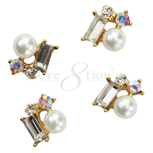 Cre8tion Nail Art - Accessories-Teal 120 Styles (Pk: 12 pcs/pack) - C008