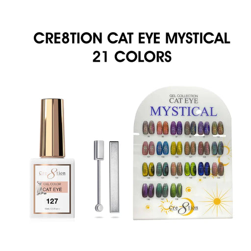 Cre8tion Cat Eye Kit - MYSTICAL (21 colors) Collection (95-103 & 127-138)