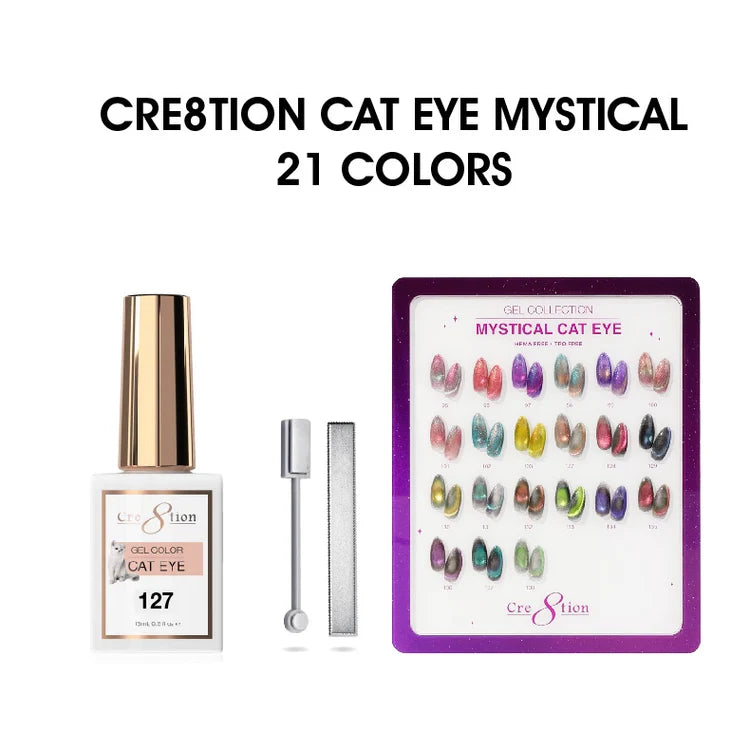 Cre8tion Cat Eye Kit - MYSTICAL (21 colors) Collection (95-103 & 127-138)