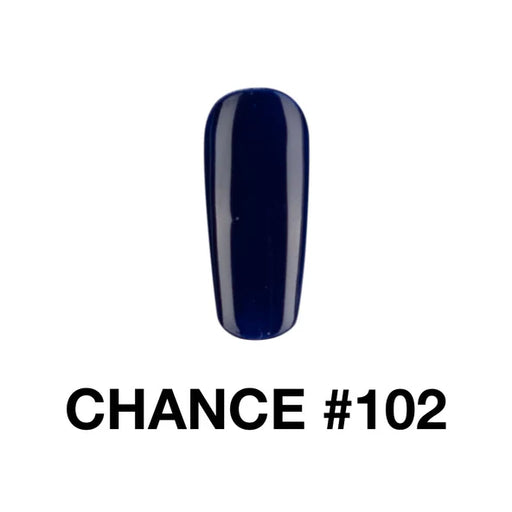 Chance 3in1 Dipping Powder + Gel Polish + Nail Lacquer, 102