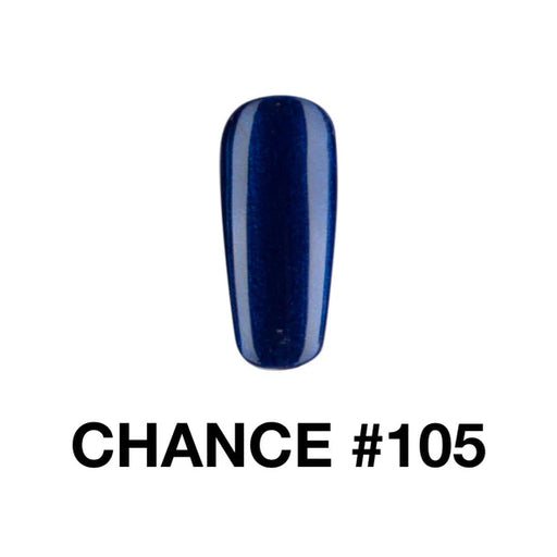 Chance 3in1 Dipping Powder + Gel Polish + Nail Lacquer, 105