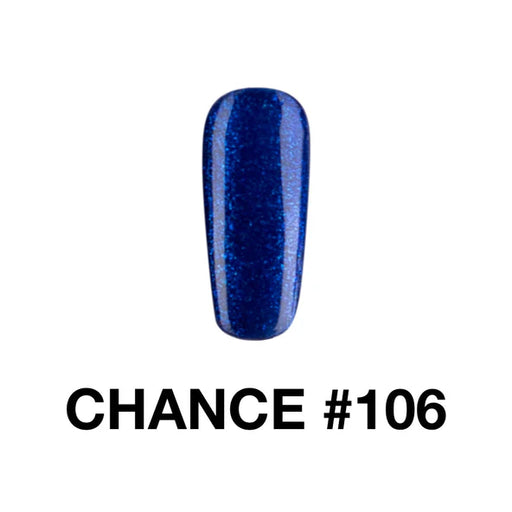 Chance 3in1 Dipping Powder + Gel Polish + Nail Lacquer, 106