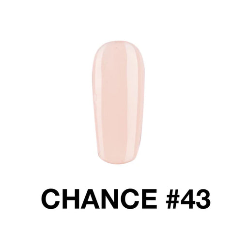 Chance 3in1 Dipping Powder + Gel Polish + Nail Lacquer, 043