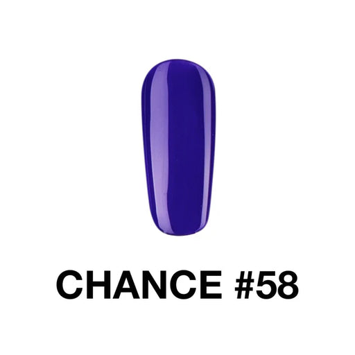 Chance 3in1 Dipping Powder + Gel Polish + Nail Lacquer, 058
