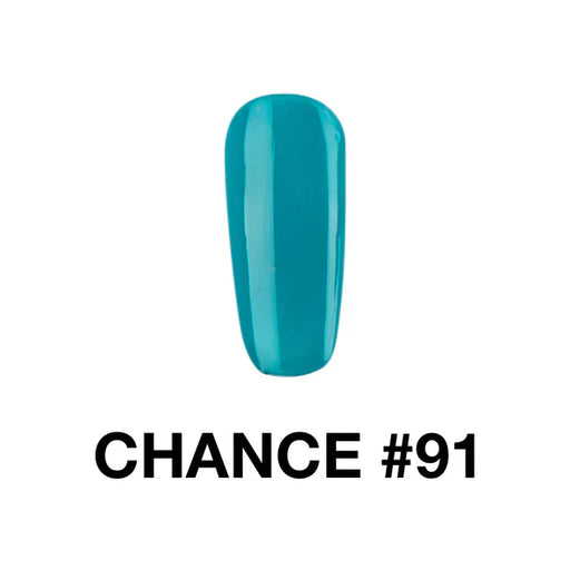 Chance 3in1 Dipping Powder + Gel Polish + Nail Lacquer, 091