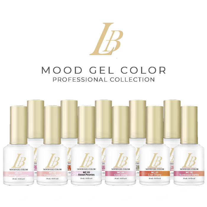 iGel LB Mood Gel Polish, 0.6oz, Color list note, 000