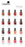 Young Nails Caption Nail Lacquer, Red & Pinks Collection, Full line of 45 colors, 0.34oz