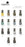 Young Nails Caption Nail Lacquer, Yellows & Greens Collection, Full line of 16 colors, 0.34oz
