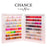 Chance Matching 3in1 Color Booklet, 8 Collections (288 Colors), 37230