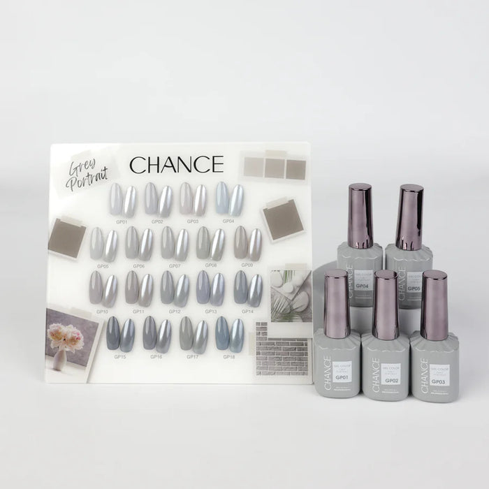 Chance Gel 0.5oz (18 Colors) - GREY PORTRAIT (GP) Collection 000