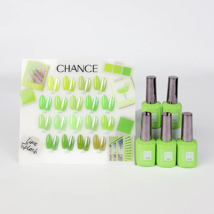 Chance Gel 0.5oz (18 Colors) - LIME SPLASH (LS) Collection 000