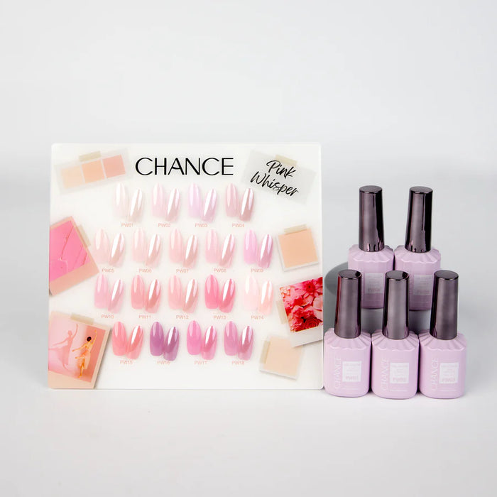 Chance Gel 0.5oz (18 Colors) - PINK WHISPER (PW) Collection 000