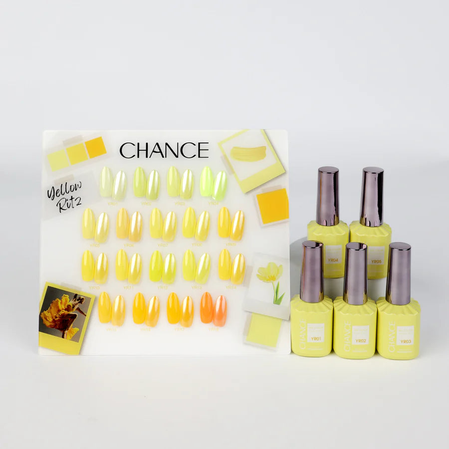 Chance Gel 0.5oz (18 Colors) - YELLOW RITZ (YR) Collection 000