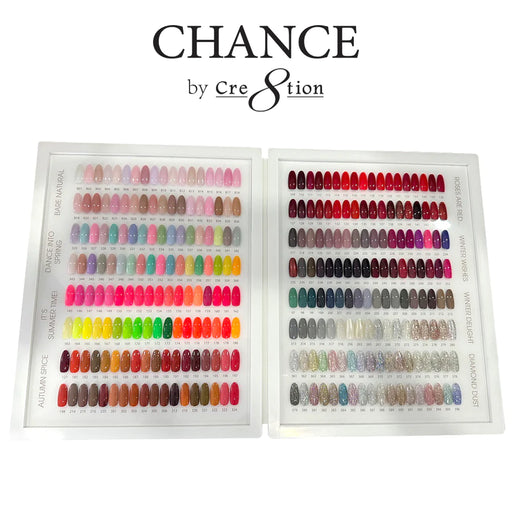 Chance Matching 3in1 Color Booklet, 8 Collections (288 Colors), 37230