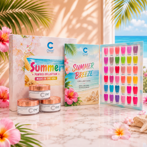 Chisel Summer Breeze Powder 2oz, KIT (36 Colors) - SKU 98405