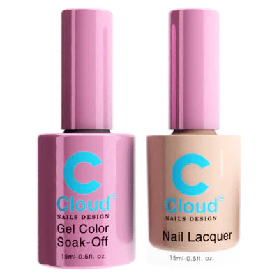 Chisel Nail Lacquer and Gel Polish, Cloud Nail Design Collection, 031, 0.5oz