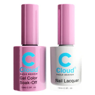 Chisel Nail Lacquer and Gel Polish, Cloud Nail Design Collection, 038, 0.5oz