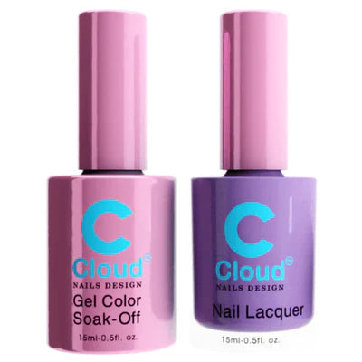 Chisel Nail Lacquer and Gel Polish, Cloud Nail Design Collection, 047, 0.5oz