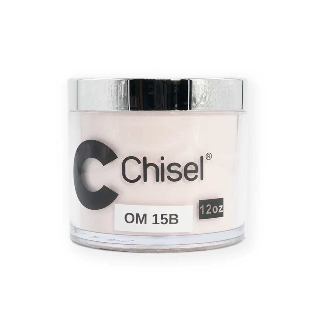 Chisel 2in1 Acrylic/Dipping Powder Refill 12oz, OM 15B (Pk: 60 pcs/cas ...