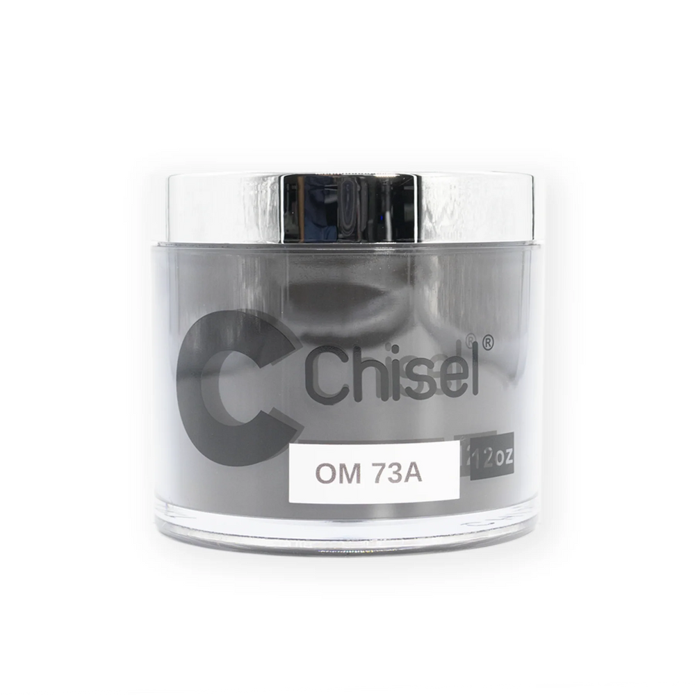 Chisel 2in1 Acrylic/Dipping Powder Refill 12oz, OM 73A (Pk: 60 pcs/case)