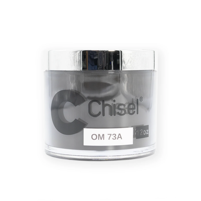 Chisel 2in1 Acrylic/Dipping Powder Refill 12oz, OM 73A (Pk: 60 pcs/case)