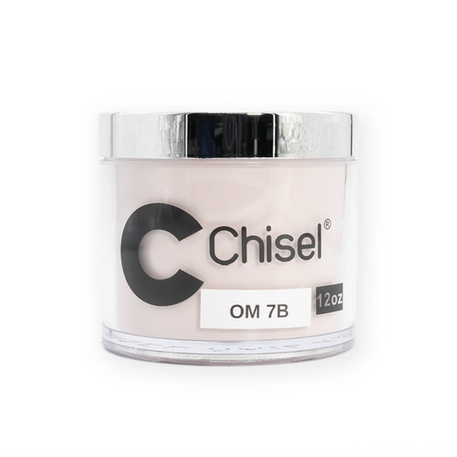 Chisel 2in1 Acrylic/Dipping Powder Refill 12oz, OM 07B (Pk: 60 pcs/case)