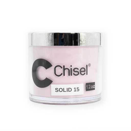 Chisel 2in1 Acrylic/Dipping Powder Refill 12oz, SOLID 15 (Pk: 60 pcs/case)
