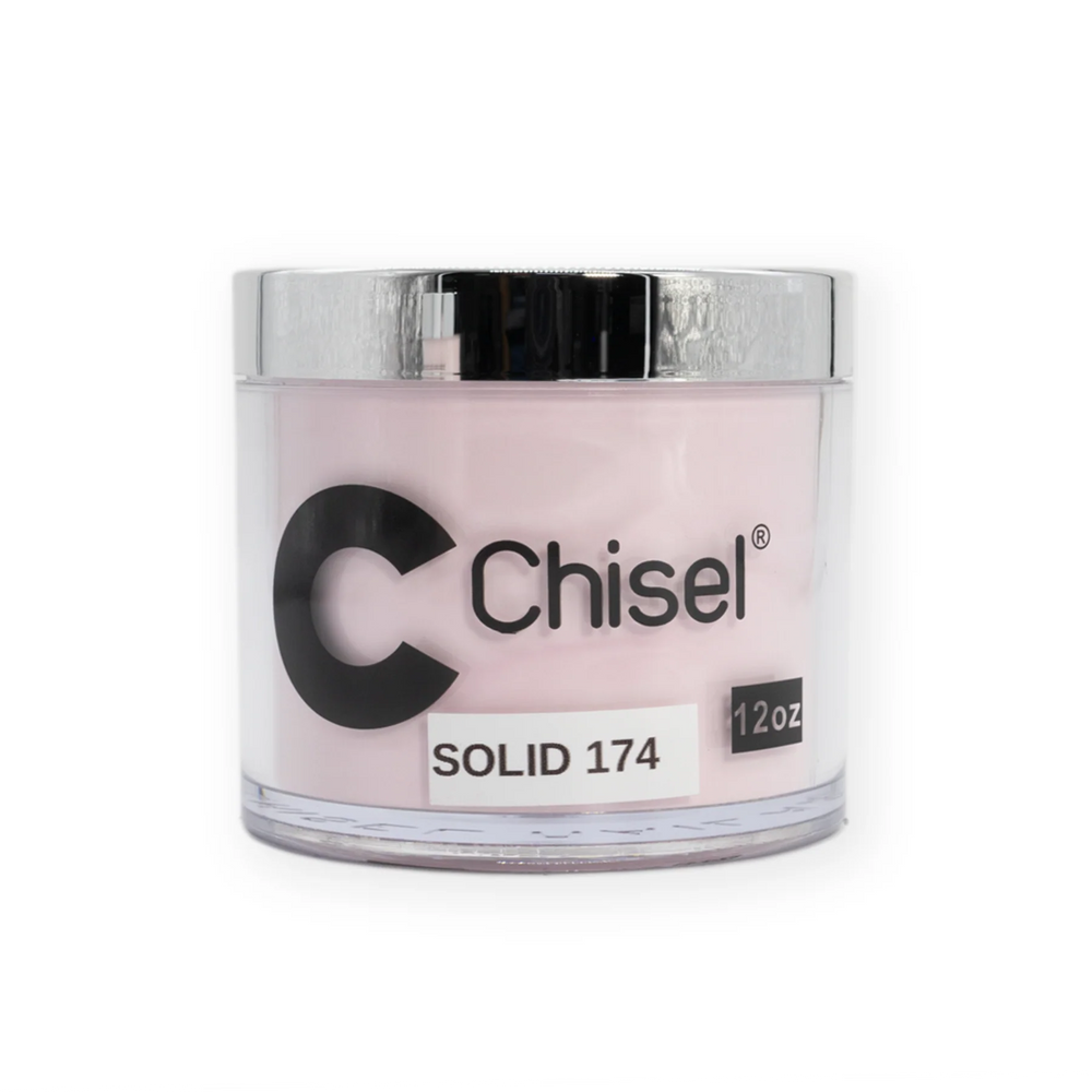 Chisel 2in1 Acrylic/Dipping Powder Refill 12oz, SOLID 174 (Pk: 60 pcs/case)
