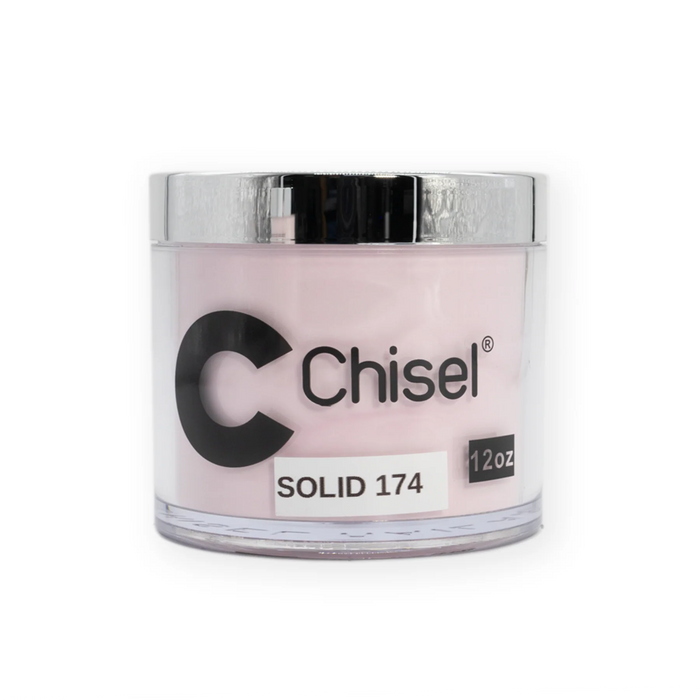 Chisel 2in1 Acrylic/Dipping Powder Refill 12oz, SOLID 174 (Pk: 60 pcs/case)