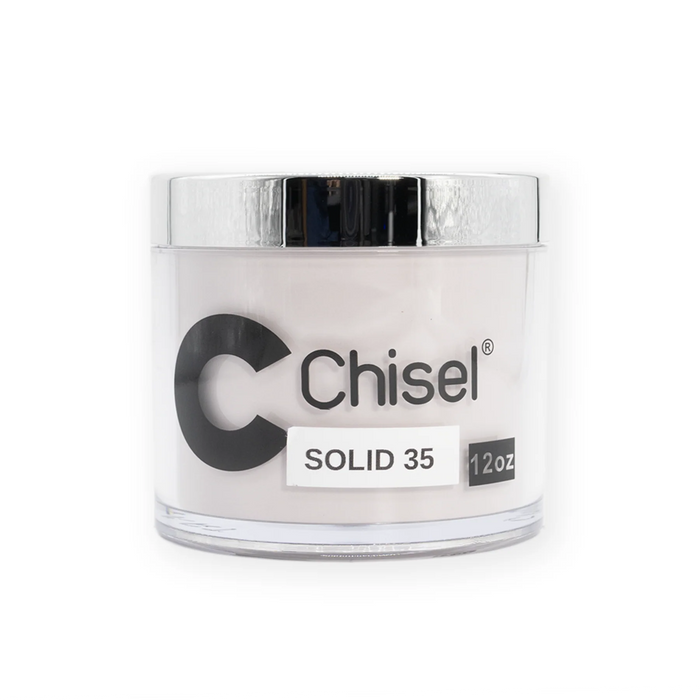 Chisel 2in1 Acrylic/Dipping Powder Refill 12oz, SOLID 35 (Pk: 60 pcs/case)
