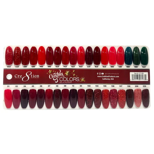 Cre8tion 3in1 Sample Tips, Christmas Collection