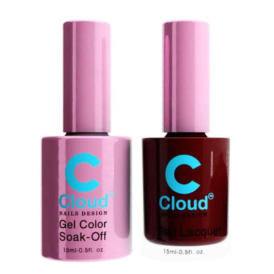 Chisel Nail Lacquer and Gel Polish, Cloud Nail Design Collection, 001, 0.5oz