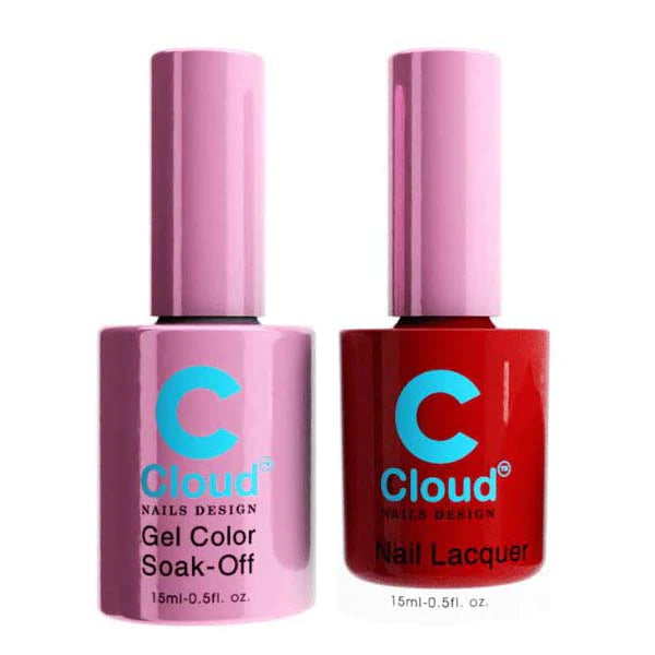 Chisel Nail Lacquer and Gel Polish, Cloud Nail Design Collection, 002, 0.5oz