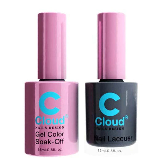 Chisel Nail Lacquer and Gel Polish, Cloud Nail Design Collection, 010, 0.5oz