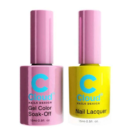 Chisel Nail Lacquer and Gel Polish, Cloud Nail Design Collection, 012, 0.5oz