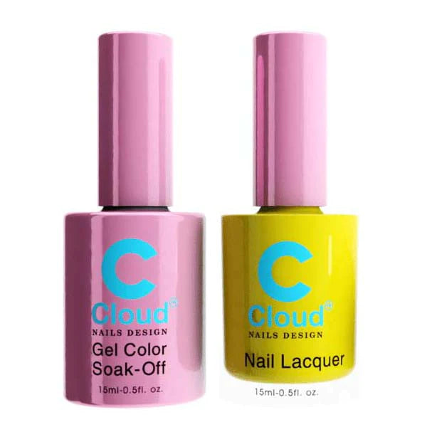 Chisel Nail Lacquer and Gel Polish, Cloud Nail Design Collection, 013, 0.5oz