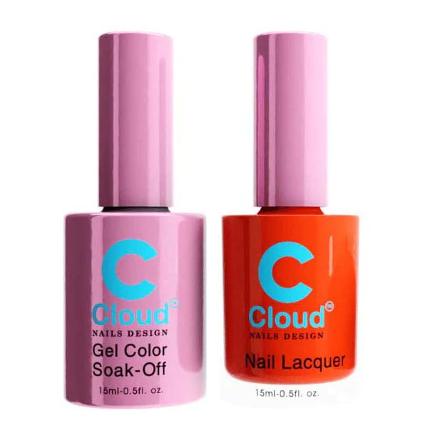 Chisel Nail Lacquer and Gel Polish, Cloud Nail Design Collection, 019, 0.5oz