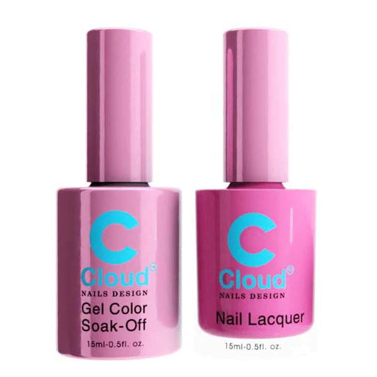 Chisel Nail Lacquer and Gel Polish, Cloud Nail Design Collection, 022, 0.5oz