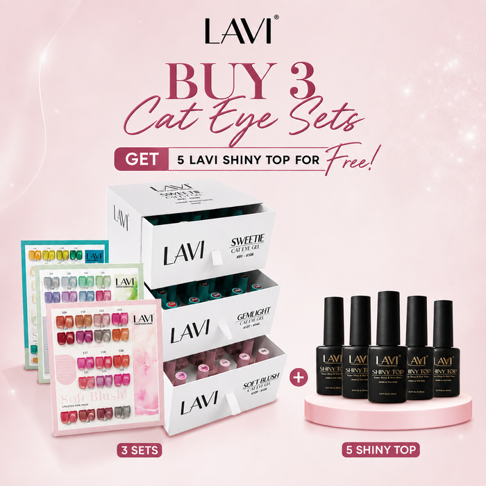 LAVI Cat Eye Kit (54 colors) - SWEETIE, SOFT BLUSH, GEMLIGHT (#91 - #144) Collection