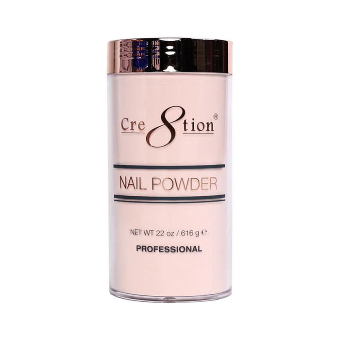 Cre8tion Acrylic Powder 22oz - Cover Pink, (Pk: 6 pcs/box, 36 pcs/case)