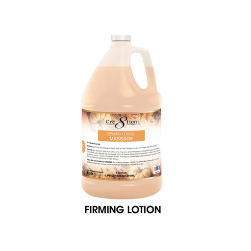 Cre8tion Firming Massage Lotion - Pumpkin Spice Latte, 1 Gallon (Pk: 4 gal/case)